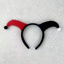 1pc European And American Fashion Cartoon Clown Headband, Unique Funny Party Dancing Performance Hair Hoop, Versatile For Halloween Party Costume Headband - Multicolor - View 8