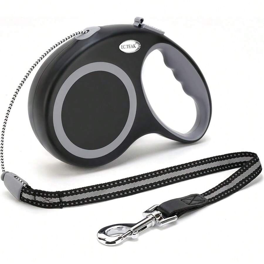 EC.TEAK Retractable Dog Leash 30 Feet for Medium Large Dogs up to 77 lbs Heavy Duty Tangle Free Large - Bildfarbe - Übersicht 1