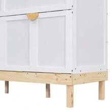 MERAX Queen Size Murphy Bed, White - 白色 - 查看 11