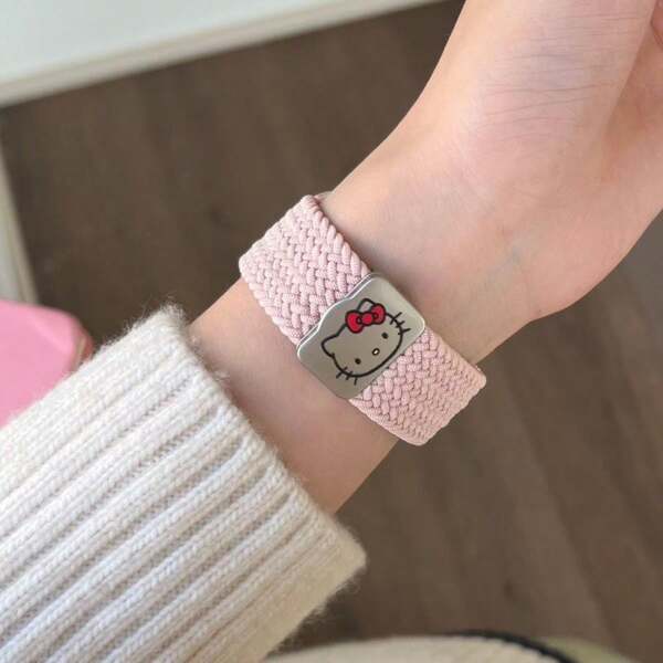 Sanrio Graduation Season Gift Charming Sanrio Katie Adjustable Nylon Watch Strap