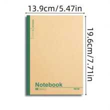 5/10 Stücke Kraftpapier Notizbuch, Schüler B5 Weiche Oberfläche Dickes Notizbuch, Großes Notizbuch, Dickes und Extra Dickes Notizbuch, für Schulbedarf, Rückkehr zur Schule