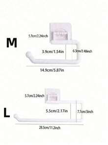 1 件厨房卷纸架、毛巾架、浴室卷纸架、厨房壁挂式抹布架、浴室毛巾架
