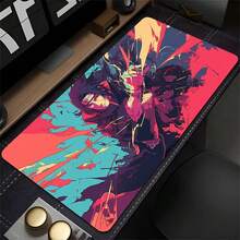 1/9件套日系动漫笔记本电脑鼠标垫，游戏鼠标垫，桌面装饰，办公用品，返校季游戏鼠标垫，桌面配件，办公用品，桌面配件，鼠标垫，桌面鼠标垫 - 彩色 - 查看 22