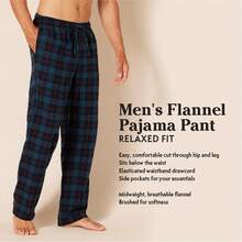 Essentials Men's Flannel Pajama Pant - Albaricoque - Ver 2