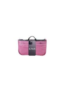 Essential Portable Organizer – Durable Polyester Handheld Travel Bag With Multi-Pockets For Easy Storage - Multicolor - View 6