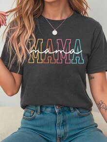 Mom Shirt, Mother's Day Gift From Daughter, Mom T-Shirt, Birthday Gift, Baby Christening Gift, Maternity Gift For Women