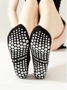 5 Paar rutschfeste Yoga Socken, Antirutsch Boden Socken, pillingresistent, professionelle Tanz Pilates Studio Socken