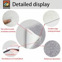 1 pieza Alfombra antideslizante para baño con diseño de calavera bailarina de Halloween, hecho de material de cachemira artificial con decoración esponjosa, apto para puertas, baños, cocinas y otras ocasiones, lavable a máquina, antideslizante, decoración diaria, puede ser un regalo - Multicolor - Ver 11