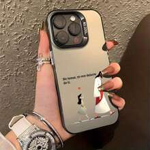 Funda de teléfono 1 Uds Phone16PROMAX/16PLUS/16PRO/16/15PROMAX/15PLUS/15PRO/15/14PROMAX/14PLUS/14PRO/14/13PROMAX/13PRO/13/12PROMAX/12PRO/12/11Promax/11Pro/11/Xsmax Phone - Blanco - Ver 7