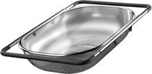 Over The Sink Colander - Strainers And Colanders - Sink Strainer Basket - Expandable Fine Mesh Strainer With Rubber Grip For Veggie, Fruits, Pasta, Home Kitchen Essentials (9.5W X 13.4-21.3L X 3.3H) - 黑色 - 查看 11