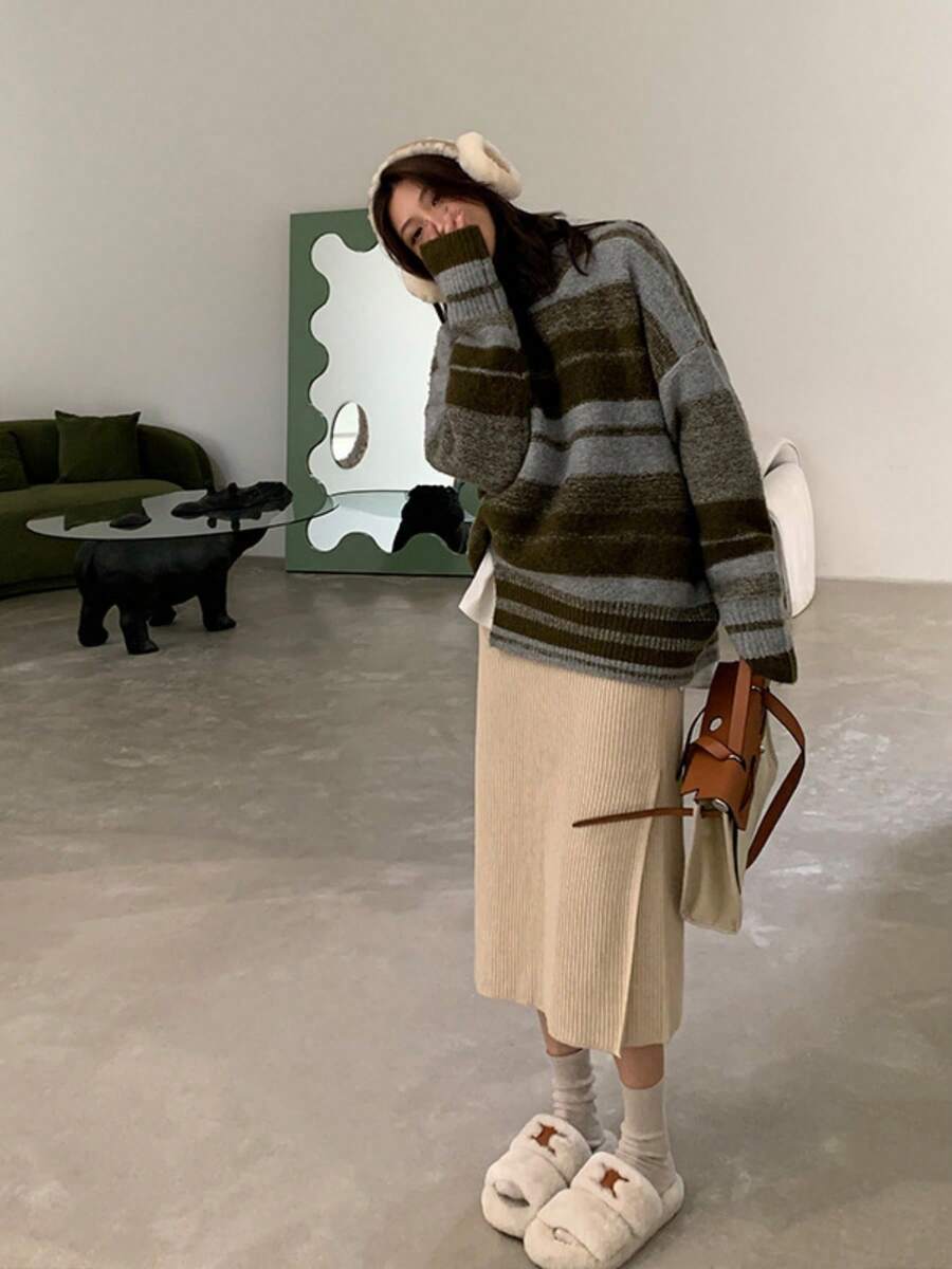 Women Skirts - Apricot - View 1