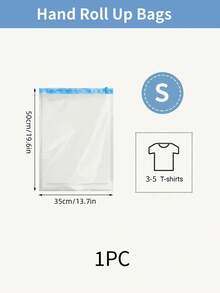 Travel Compression Bags, Roll Up Travel Space Saver Bags For Luggage, Cruise Ship Essentials Cothes