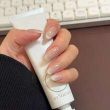 Cat Eye Press-On Nails – Minimalist Design, Brightening Effect, Removable & Elegant Fake Nail Tips - MY-20-1 - View 6