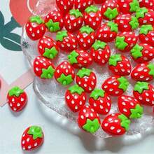 6/8/12/16pcs Cute Strawberry Shoe Charms, Hanging Decor For Garden, Unisex Fashion Shoe Accessories, Detachable DIY Shoe Clips For Sandals And Beach Bags - Birthday, Valentine's Day, Halloween Gifts, Shoe, Spring Summer Picks, Brides Maid Gifts, Room, Bedroom Decor, Bedroom Decor, Beach, Travel, For Men, For Women, Vacation,Women's Day,Travel Essentials,Wedding Favours,Y2k,Bedroom,Car Accessories Women,Kitchen Deccor,Cute Stuff - Red - View 8