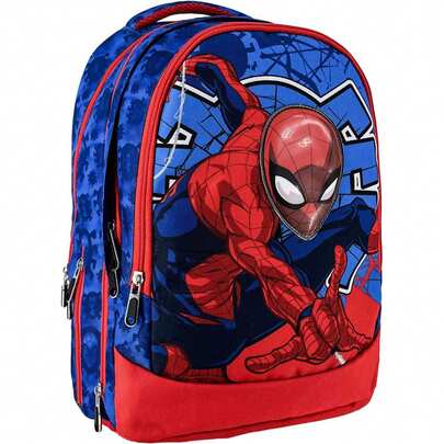  Kids Backpack For Boys And Girls - Lightweight And Comfortable School Backpack For Daycare, School Or Travel - Fun And Original Marvel Design With Characters Like Spiderman, Spidey Or Avengers - Small Preschool Backpack With Pockets And Zipper