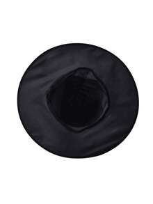 Sombrero de mago negro de Halloween, sombrero de mago de tela Oxford, accesorio de disfraz, sombrero de bruja puntiagudo, sombrero de mago para fiestas y festivales