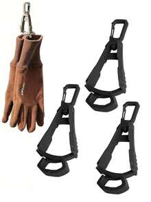 1个手套夹，手套固定器，工作手套夹，适用于工作腰带、建筑工地、男士工具