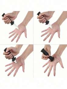 1 件道具玩具魔术塑料伸缩刀恶作剧道具刀吓人戏法假搞笑 - 黑色 - 查看 6