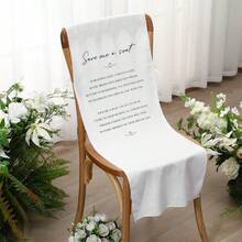 Memorial Wedding Chair Sign For Ceremony Save A Seat For Someone In Heaven Reserved Seat Decorations - Ivory - View 3