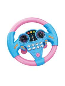 1pc Children's Funny Steering Wheel Toy, Can Be Attached Indoor/Outdoor On Car, With Music, Rotatable, Early Education Interactive Toy For Boys & Girls, Halloween & Christmas Gift (With Music + Rotatable Function, Suitable For Roleplay, Batteries Not Included) - Multicolor - View 11