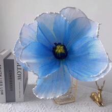 1 Peça Flores de Papoula Artificiais para Decoração, Papoulas Falsas Realistas DIY, Decoração de Casamento, Casa e Festa, Hastes Florais Leves