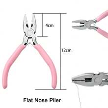 Jewelry Pliers Tools Needle/Chain Nose Pliers, Round Nose Pliers And Wire Cutter For Jewelry Repair Wire Wrapping DIY Craft