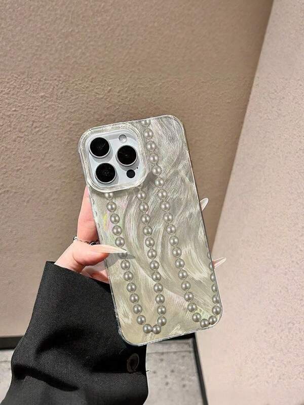 Pearl Painted New Large Hole Feather Mesh IMD Gradient PC+TPU Shockproof Phone Case, Compatible With IPhone 16/11/16pro/16plus/16promax/16e/15Promax/13/14/12/XS/XR/7G/8P, Compatible With Samsung Galaxy 11/12Pro/12/12X/13Pro/14Pro/15Pro/X3pro/, Compatible With Redmi 10/9/Note9/12c/Note11pro/Note8Pro/9C/9a