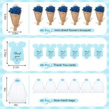 Set de 1/6 flores secas en miniatura, adecuado para bodas de estilo bohemio o como centro de mesa, incluye juncos secos en miniatura y artesanías florales, caja de regalo o decoración de jarrón para damas de honor, Día de San Valentín, regalo