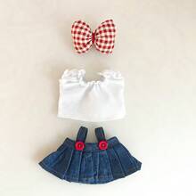 [Solo ropa] Nuevo vestido de hada mariposa LABUBU de 17 CM, conjunto de vestido de arena rosa para LABUBU de 1ra/2da/3ra generación (muñeca no incluida) - Multicolor - Ver 9