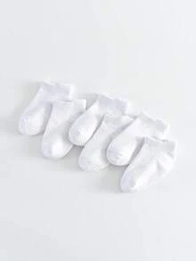 6 Pairs Non-Slip Ankle Socks For Baby Boys And Girls, Suitable For Infants And Children