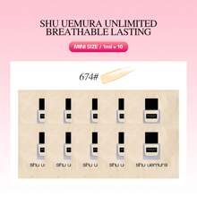 Shu Uemura UNLIMITED BREATHABLE LASTING FOUNDATION 674# 1ml