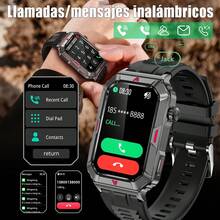 Reloj inteligente deportivo Futurem con función de llamadas Bluetooth, resistencia al agua IP67, pantalla táctil HD de 1,57 pulgadas. - Negro - Ver 9
