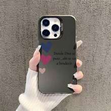 Funda de teléfono 1 Uds Phone16PROMAX/16PLUS/16PRO/16/15PROMAX/15PLUS/15PRO/15/14PROMAX/14PLUS/14PRO/14/13PROMAX/13PRO/13/12PROMAX/12PRO/12/11Promax/11Pro/11/Xsmax Phone - Multicolor 4 Negro - Ver 5