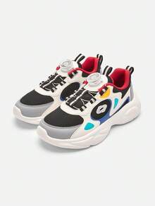 Balabala Boys Breathable Mesh Sneakers 2025 New Sport Shoes