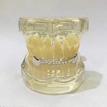 1 Pc Individualistic And Simple Hip-Hop  Braces - Bạc - Xem 2