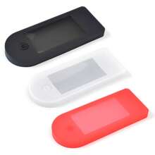 Compatible With Xiaomi Mi 4 Lite 2nd Generation Switch Panel Display Screen Silicone Protective Case, Electric Scooter Dashboard Protective Cover, Black And Red Silicone Protective Case (Without Power)