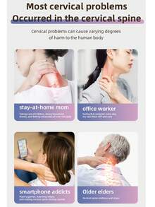 颈肩背按摩器 - 颈部按摩器礼物，适合男士/女士/妈妈/爸爸的礼物 - 深度揉捏按摩，适用于颈部、背部、肩部、腰部、腿部、足部和肌肉 - 彩色 - 查看 3