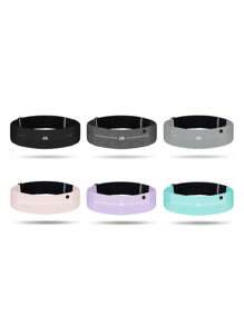 优质防水跑步腰包 - 耐用、多用途、超薄，适合无缝户外探险 - 非常适合慢跑者、徒步旅行者和马拉松，采用隐形时尚设计（随机字母颜色） - 彩色 - 查看 3