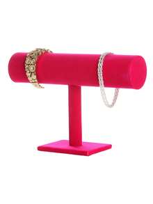 1pc Necklace Display Tray With 20 Hooks, Necklace And Pendant Jewelry Display Box, Jewelry Display Tray, Jewelry Drawer Organizer, Stackable Jewelry Storage Box, Necklace, Pendant Display Box Jewelry Display Box For Women And Girls, Storage Organizer, Travel Box, Back To School Summer, Jewelry And Decor, Ideal Christmas Gift, Valentine's Day Gift For Women Storage Organizer Travel Essentials Back To School Dormitory Storage - Multicolor - View 11