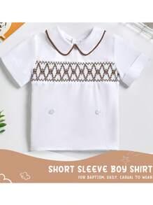 New Summer Two-Piece Suit For Boys And Girls, Casual Breathable Tops And Elastic Shorts, Suitable For Children Aged 0-5 Years Old, Suitable For  And Home In Summer