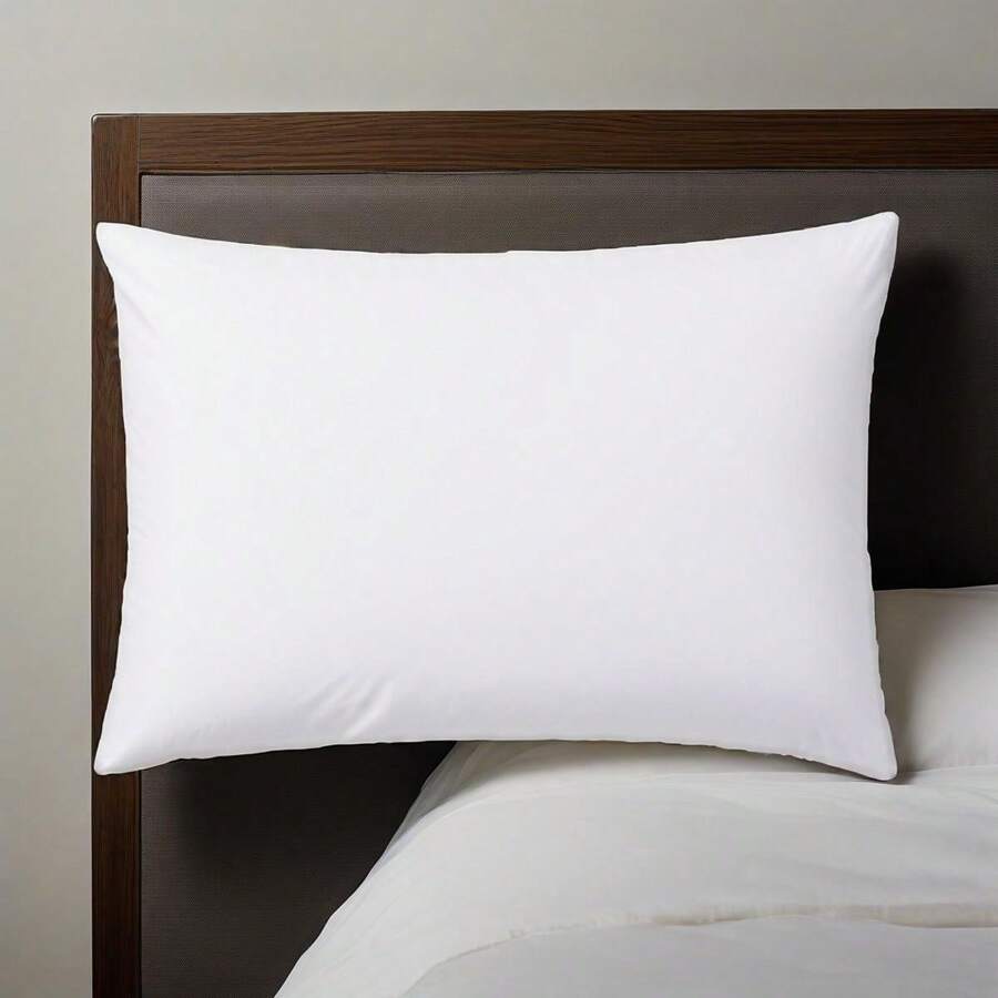 Standard/Queen Firm/Extra Firm Machine Washable Overfilled Plush Bed Pillow - 白色 - 查看 1