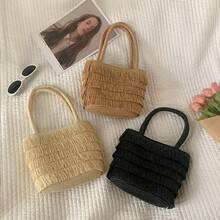 Women Top Handle Bags - 米色 - 查看 1