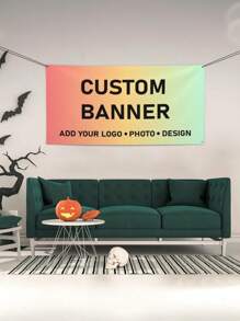 1pc Custom Banner, Multiple Sizes Available, Customizable With Text Or Images, Suitable For Holiday Celebrations, Parties, And Various Occasions Mother's Day Graduation,Multi-Functional,Durable,Ornamental,Reusable,Exquisite,Stylish,High-Quality,Colorful,Modern,Custom,Personalized,Unique,Ideal Gifts For Him,Ideal Gifts For Her,Boyfriend,Dad,Girlfriend,Mom,Family,Friends,Tea Room,Home,Garden,Office,For Anniversaries,For Valentine's Day,For Mother's Day,For Birthdays,For Father's Day,For Graduation,For Weddings,For Housewarming,Home Refresh