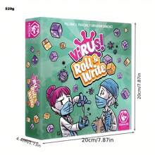 Nuevo juego de cartas "Virus de Goliat", el divertido juego de cartas contagioso, regalos de Halloween y Navidad, regalos festivos, ¡regalos de juegos!