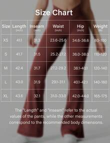 YEOREO Kalie Flare Scrunch Leggings For Women V Cross Waist Bell Bottom Yoga Pants Tummy Control Bootcut Workout Leggings Sweat Weatpants Women Pants For Women Yoga Pants For Women Flare Leggings Joggers For Women Black Pants Sweat Pants Flare Leggings Women Yoga Pants For Women - Rượu vang đỏ - Xem 4