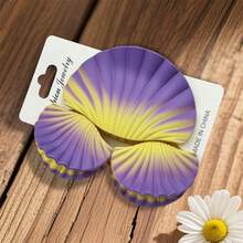 3pcs Women Hair Clip, Gradient Color Shell Hair Claw For Thick Thin Hair Styling Accessories