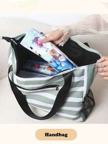 无需气泵，手卷袋，透明旅行收纳袋，真空压缩袋，防尘卷袋，旅行压缩袋，旅行箱和游轮必备，适合旅行、毕业季、返校季 - 無色 - 查看 4