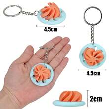 1pc Heart-Shaped Spiral Fidget Keychain, Adult Finger Toy, Helps Focus Attention And Relax, Suitable As New Year/Thanksgiving/Easter Gift, Made Of PLA Material - 1 Piece - View 18