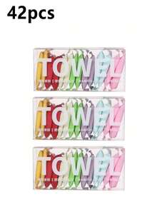 42/28/14/7片压缩一次性毛巾旅行便携洗脸巾加厚干湿两用旅行必备旅游配件小巧便携蜜月用压缩一次性毛巾旅行便携洗脸巾旅行度假必备品，一次性压缩洗脸巾，遇水膨胀至约24cm*30cm。 - 彩色 - 查看 15