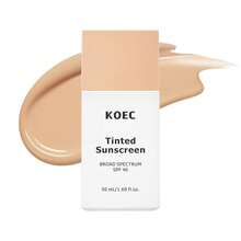 KOEC 轻盈透明润色保湿防晒霜，广谱SPF40+，有效淡化肤色不均，保湿滋养，超轻盈润色保湿霜，专为女性设计。 - LN 110 - 查看 6